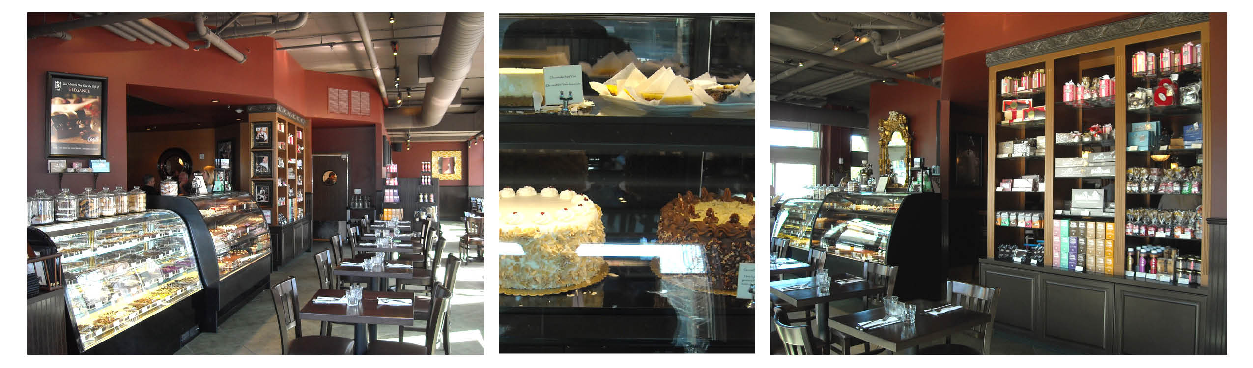 Interior images of the Delettante Mocha Cafe, Broadway Avenue East, Seattle